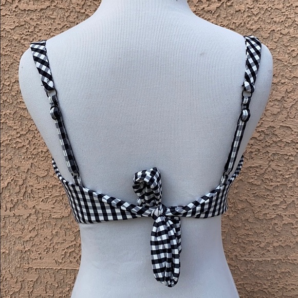 COCO RAVE GINGHAM BIKINI TOP SUZE XS/S - Picture 2 of 7